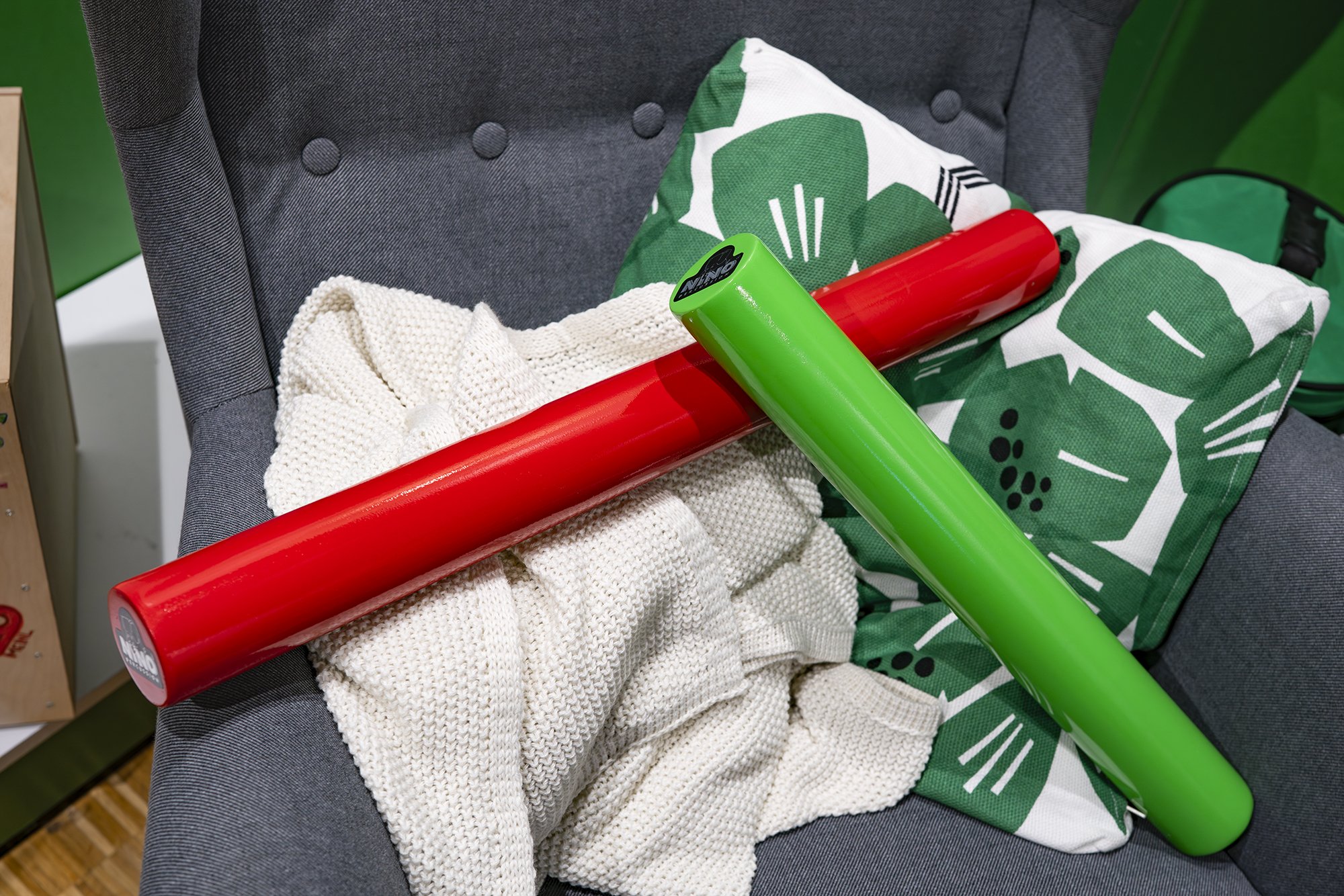 Rainstick 48 cm Grün – Kinder Percussion Instrument